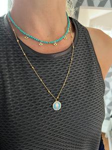 Hamsa/Evil Eye Beaded Chain