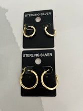Load image into Gallery viewer, Gold Everyday Hoops