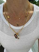 Load image into Gallery viewer, Sideways Initial Necklace