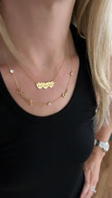 Load image into Gallery viewer, Engraved Hearts Name Necklace