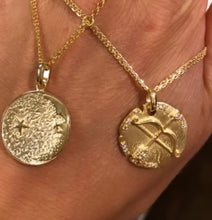 Load image into Gallery viewer, Bow and Arrow Coin Necklace
