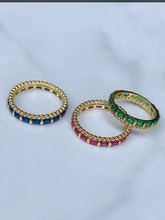 Load image into Gallery viewer, Gemstone Stacking Bands