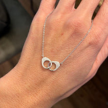 Load image into Gallery viewer, Interlocking Cuffs Necklace