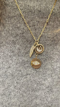 Load image into Gallery viewer, Sterling Paperclip Charm Necklace