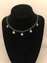 Load image into Gallery viewer, CZ pave disc adjustable choker