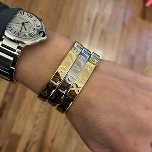 Adjustable Metal Affirmation Bracelets
