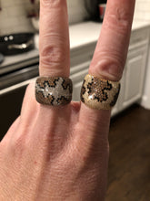Load image into Gallery viewer, Sterling Silver and CZ Leopard Ring