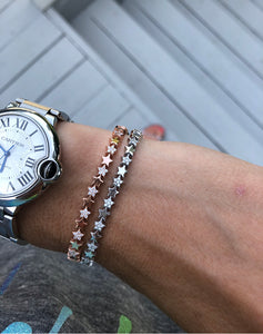 Stars Tennis Bracelet