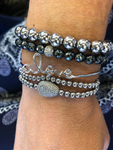 Load image into Gallery viewer, Sterling Silver LOVE Bangle