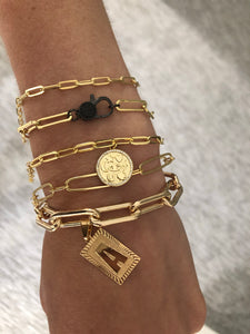 Thin Oval Link Bracelet