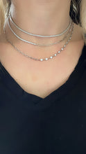 Load image into Gallery viewer, Bezel and Paper Clip Necklace