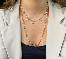 Load image into Gallery viewer, Gold Filled Puffer Link Necklaces