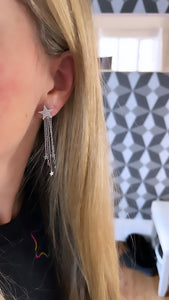 Gorgeous Star Drop Earrings