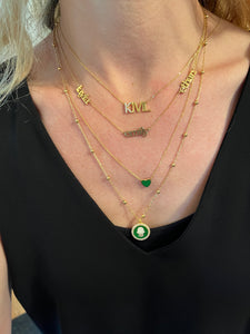 Hamsa/Evil Eye Beaded Chain