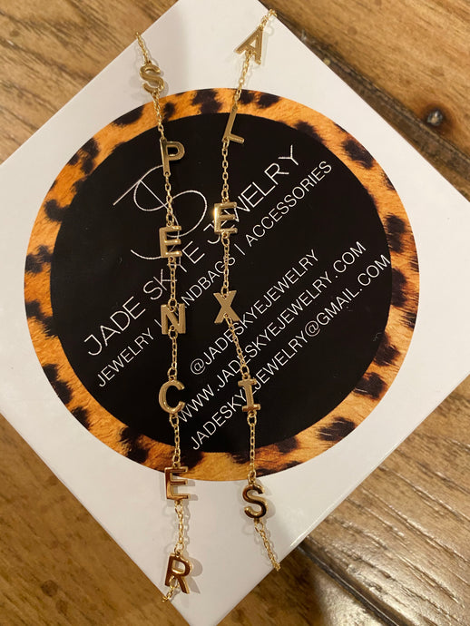 Personalized Name Bracelets