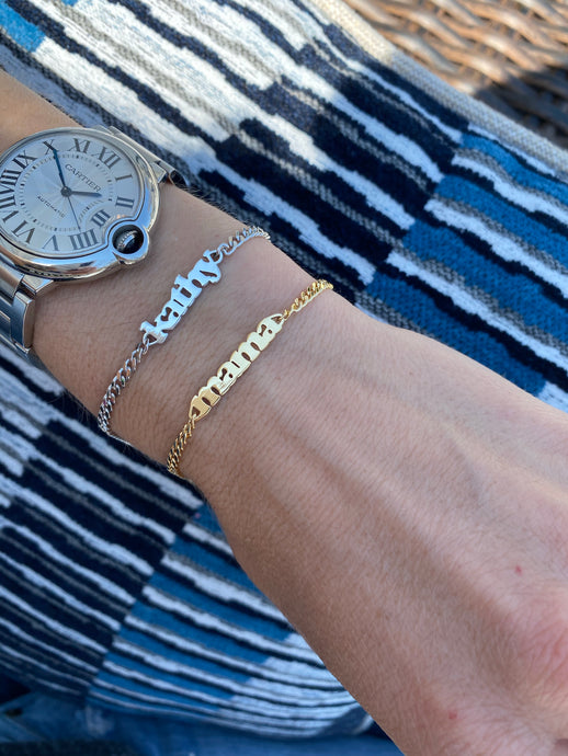 Personalized Cuban Link Bracelet