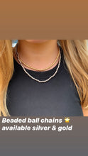Load image into Gallery viewer, Beaded Ball Necklace