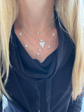 Load image into Gallery viewer, Pave Heart Drip Necklace