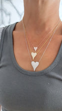 Load image into Gallery viewer, Pave Heart Drip Necklace