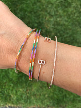 Load image into Gallery viewer, Thin Rainbow Bangle