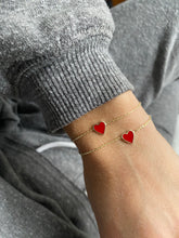 Load image into Gallery viewer, Enamel Heart Bracelets