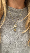 Load image into Gallery viewer, Sterling Paperclip Charm Necklace