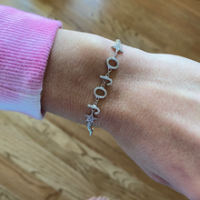 Load image into Gallery viewer, Bezel Set Name Bracelet