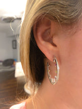 Load image into Gallery viewer, Gorgeous CZ and Colored Stone Hoops