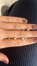 Load image into Gallery viewer, Sterling Silver Star and Moon Set