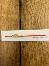 Load image into Gallery viewer, Nameplate Cord Bracelet