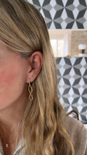 Load image into Gallery viewer, Gold Filled Figure Eight Hoops