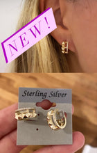 Load image into Gallery viewer, Funky Thick Huggies and Hoops