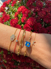 Load image into Gallery viewer, Evil Eye Bead on Chain Link