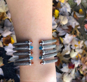 Twisted Cable Bangles