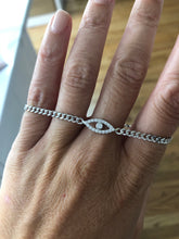 Load image into Gallery viewer, Evil Eye on Cuban Link Chain