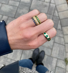 Gemstone Stacking Bands