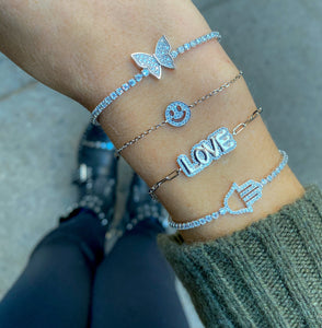 Bubble LOVE bracelets