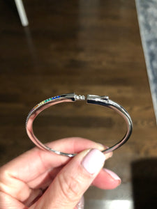 Thin Rainbow Bangle