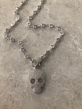 Load image into Gallery viewer, Skull Charm Necklace
