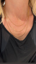 Load image into Gallery viewer, Triple Layer Gold Filled Necklace