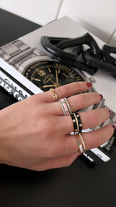 Enamel stacking Bands