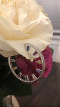Load image into Gallery viewer, Gorgeous CZ and Colored Stone Hoops