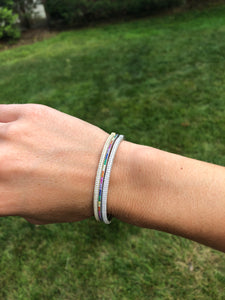 Thin Rainbow Bangle