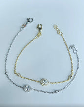 Load image into Gallery viewer, Pear Shaped Bezel Bracelet