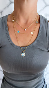 Hamsa/Evil Eye Beaded Chain