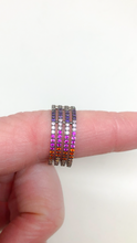 Load image into Gallery viewer, Gorgeous quadruple rainbow band