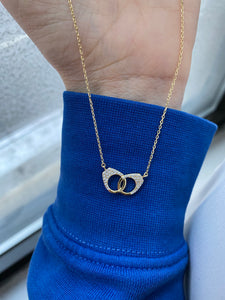 Interlocking Cuffs Necklace