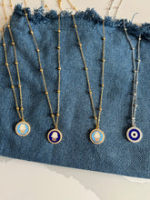 Load image into Gallery viewer, Hamsa/Evil Eye Beaded Chain