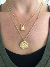 Load image into Gallery viewer, Bow and Arrow Coin Necklace