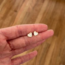 Load image into Gallery viewer, Mother of Pearl Heart or Star Earrings